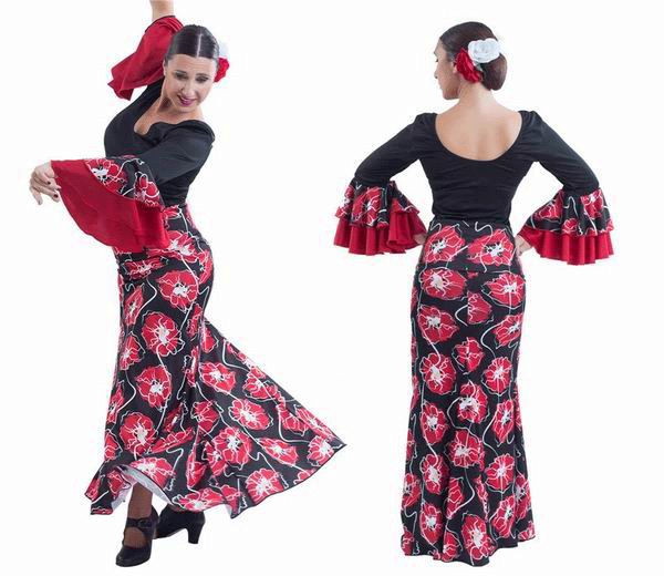 Tenue flamenca pour femmes par Happy Dance. Ref. EF129-E4563